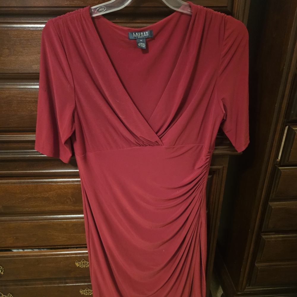 Lauren Ralph Lauren Red Women's Dress